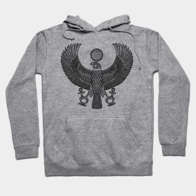 Horus God Pharaohs Egyptology Ancient Egypt Gift Hoodie by basselelkadi